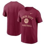 Florida State Nike Cotton Basketball Icon Tee